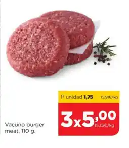 Alimerka Vacuno burger meat oferta