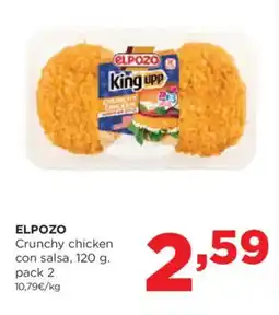 Alimerka ELPOZO Crunchy chicken con salsa oferta
