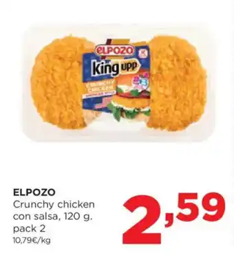 Alimerka ELPOZO Crunchy chicken con salsa oferta