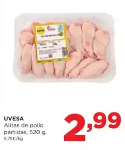 Alimerka UVESA Alitas de pollo partidas oferta