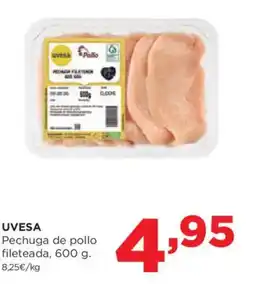 Alimerka UVESA Pechuga de pollo fileteada oferta