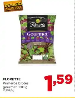 Alimerka FLORETTE Primeros brotes gourmet oferta