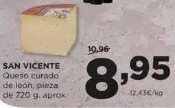 Alimerka SAN VICENTE Queso curado de león, pieza oferta
