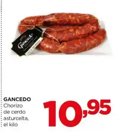 Alimerka GANCEDO Chorizo de cerdo asturcelta oferta