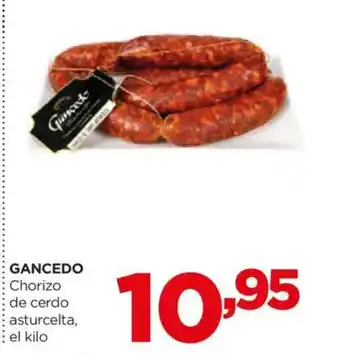 Alimerka GANCEDO Chorizo de cerdo asturcelta oferta
