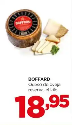 Alimerka BOFFARD Queso de oveja reserva oferta