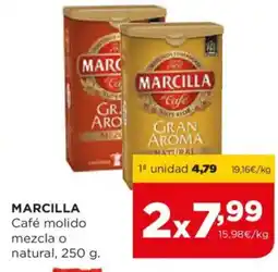 Alimerka MARCILLA Café molido mezcla o natural oferta