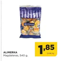 Alimerka ALIMERKA Magdalenas oferta