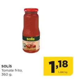 Alimerka SOLÍS Tomate Tomate frito oferta