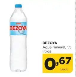 Alimerka BEZOYA Agua mineral oferta