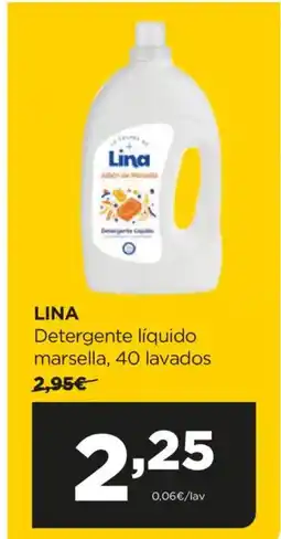Alimerka LINA Detergente líquido marsella, 40 lavados oferta