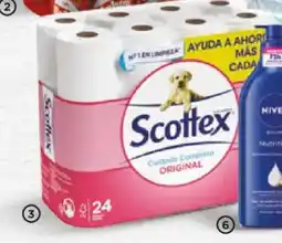 Alimerka SCOTTEX Papel higiénico original, 24 rollos oferta