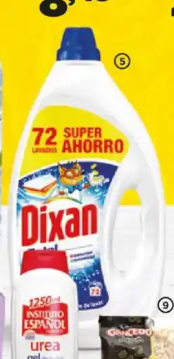 Alimerka DIXAN Detergente en gel, 72 lavados oferta