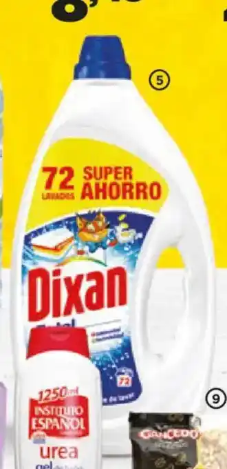 Alimerka DIXAN Detergente en gel, 72 lavados oferta