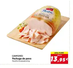 Hiper Usera CAMPOFRÍO Pechuga de pavo oferta