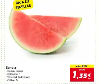 Hiper Usera Sandia oferta