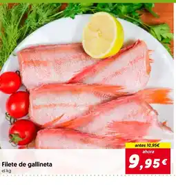 Hiper Usera Filete de gallineta oferta