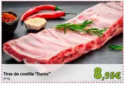 Hiper Usera Tiras de costilla Duroc oferta