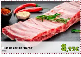 Hiper Usera Tiras de costilla Duroc oferta