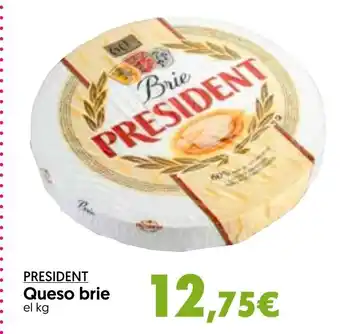 Hiper Usera PRESIDENT Queso brie oferta