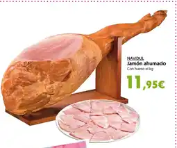 Hiper Usera NAVIDUL Jamón ahumado oferta