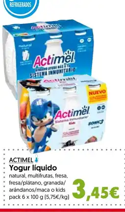 Hiper Usera ACTIMEL Yogur liquido oferta
