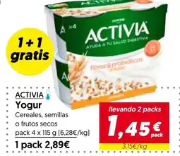 Hiper Usera ACTIVIA Yogur oferta