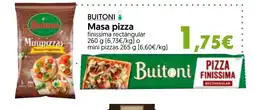 Hiper Usera BUITONI Masa pizza oferta