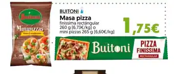 Hiper Usera BUITONI Masa pizza oferta