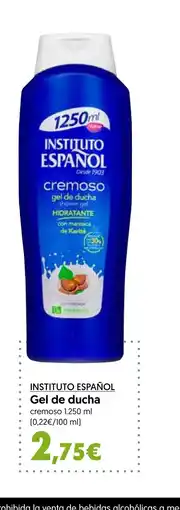Hiper Usera INSTITUTO ESPAÑOL Gel de ducha cremoso oferta