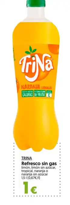 Hiper Usera TRINA Refresco sin gas oferta