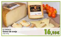 Hiper Usera EL CHUSCO Queso de oveja viejo oferta