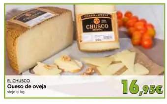 Hiper Usera EL CHUSCO Queso de oveja viejo oferta