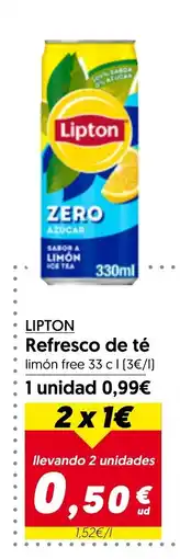 Hiper Usera LIPTON Refresco de té oferta