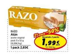 Hiper Usera RAZO Atin en Aceite Vegetal oferta