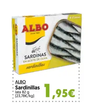 Hiper Usera ALBO Sardinillas oferta