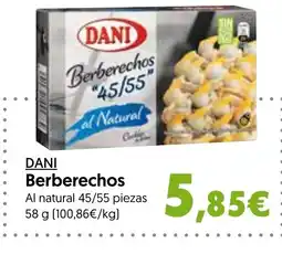 Hiper Usera DANI Berberechos oferta
