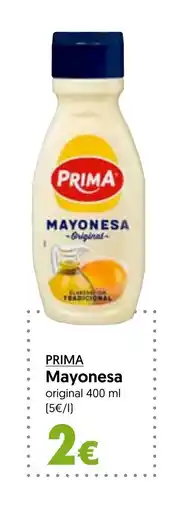 Hiper Usera PRIMA Mayonesa original oferta