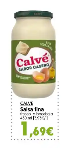 Hiper Usera CALVÉ Salsa fina oferta