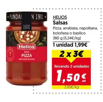 Hiper Usera HELIOS Salsas oferta