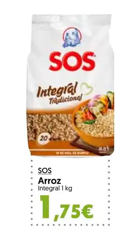 Hiper Usera SOS Arroz Integral oferta