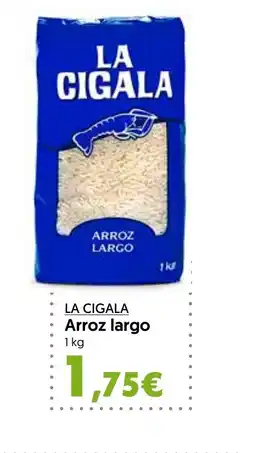 Hiper Usera LA CIGALA Arroz largo oferta