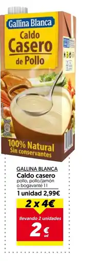 Hiper Usera GALLINA BLANCA Caldo casero oferta