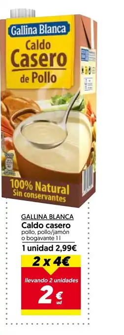 Hiper Usera GALLINA BLANCA Caldo casero oferta