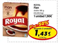 Hiper Usera ROYAL Flan oferta
