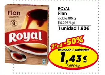 Hiper Usera ROYAL Flan oferta