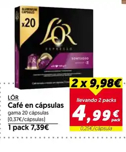 Hiper Usera LÓR Café en cápsulas oferta