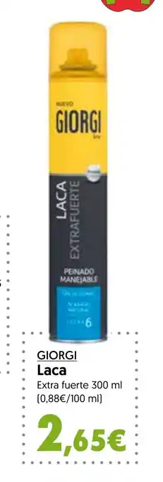 Hiper Usera GIORGI Laca oferta