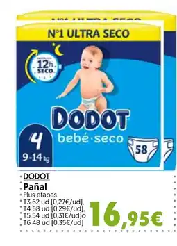 Hiper Usera DODOT Pañal oferta