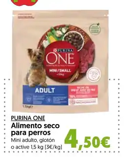 Hiper Usera PURINA ONE Alimento seco para perros oferta